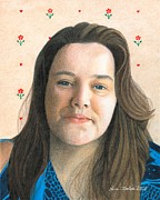 Rebecca - Puso Coracao Drawing by Ana Tirolese