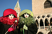 Red and Green Ruffles. Photograph by Donna Corless