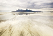 Rhum from Laig Bay Photograph by Janet Burdon