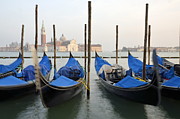 San Giorgio Maggiore church and gondolas Photograph by Sami Sarkis Photography