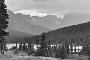 Scenic View Indian Peaks Brainard Lake Boulder County CO BW Photograph by James BO Insogna