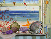 Sea Cottage  Painting by Stella Violano