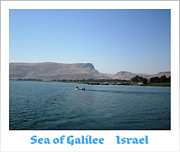 Sea of Galilee  Israel Photograph by John Shiron