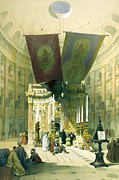 Shrine of the Holy Sepulchre April 10th 1839 Photograph by Munir Alawi