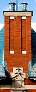 Smokestack For Two Photograph by Burney Lieberman
