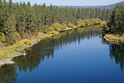 Spokane River at Nine Mile Falls Photograph by Ben Upham III Spokane River at Nine Mile Falls Photograph by Ben Upham III