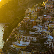 Sunset at Positano Photograph by Francesco Riccardo Iacomino