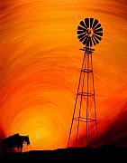 Sunset Painting by J Vincent Scarpace Sunset Painting by J Vincent Scarpace