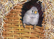 Sweet Tweets Painting by Marsha Elliott