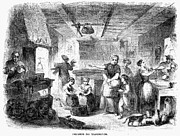 Thanksgiving, 1855 Photograph by Granger