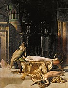 The Death of Cleopatra Painting by John Collier The Death of Cleopatra Painting by John Collier