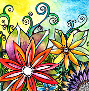 The Garden Painting by Robin Mead