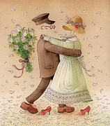 The Ghost Dance Painting by Kestutis Kasparavicius