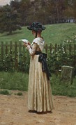 The Love Letter Painting by Edmund Blair Leighton