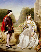 The Refusal Painting by Edward Hughes