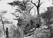 Ulysses S. Grant And Staff Photograph by Photo Researchers