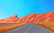 Utah Westbound Painting by Alan Johnson