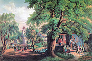 Village Blacksmith, 19th Century Photograph by Photo Researchers