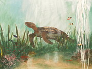 Wandering Painting by Miroslaw  Chelchowski