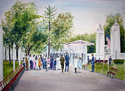 White City Painting by Clara Sue Beym