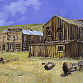 ghost town of Bodie-California Painting by Guido Borelli ghost town of Bodie-California Painting by Guido Borelli