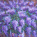 Scented Lilacs Bouquet Painting by Natalie Holland Scented Lilacs Bouquet Painting by Natalie Holland