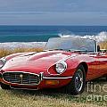 1972 Jaguar E-Type OTS Photograph by Dave Koontz 1972 Jaguar E-Type OTS Photograph by Dave Koontz