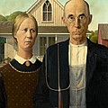American Gothic Painting by Grant Wood American Gothic Painting by Grant Wood