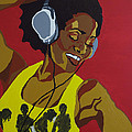 Blame It On The Boogie Painting by Rachel Natalie Rawlins Blame It On The Boogie Painting by Rachel Natalie Rawlins