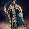 Ceremonial Rhythm Painting by Ricardo Chavez-Mendez Ceremonial Rhythm Painting by Ricardo Chavez-Mendez