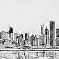 Chicago Panorama Digital Art by Dejan Jovanovic Chicago Panorama Digital Art by Dejan Jovanovic