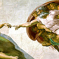 Creation of Adam Painting by Michelangelo Buonarroti Creation of Adam Painting by Michelangelo Buonarroti