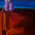 Disconnecting Painting by Mindy Huntress Disconnecting Painting by Mindy Huntress