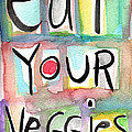 Eat Your Veggies Painting by Linda Woods Eat Your Veggies Painting by Linda Woods