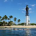 Hillsboro Inlet Lighthouse Photograph by David Hart Hillsboro Inlet Lighthouse Photograph by David Hart