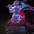 Ice sculpture Photograph by Steven Ralser Ice sculpture Photograph by Steven Ralser