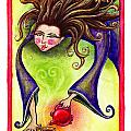 Lady of Tea Painting by Michelle Bien Lady of Tea Painting by Michelle Bien