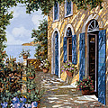 Altre Porte Blu Painting by Guido Borelli Altre Porte Blu Painting by Guido Borelli