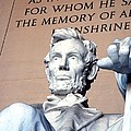 Lincoln Memorial Photograph by Kenny Glover Lincoln Memorial Photograph by Kenny Glover