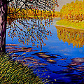 October Afternoon Painting by Sher Nasser October Afternoon Painting by Sher Nasser