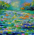 Pond 454190 Painting by Pol Ledent Pond 454190 Painting by Pol Ledent