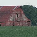 Weathered Red Barn in Kentucky Photograph by Valerie Collins Weathered Red Barn in Kentucky Photograph by Valerie Collins