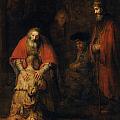 Return of the Prodigal Son Painting by Rembrandt van Rijn Return of the Prodigal Son Painting by Rembrandt van Rijn