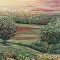 Summer in Tuscany Painting by Nadine Rippelmeyer Summer in Tuscany Painting by Nadine Rippelmeyer