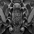 Tapestry of Gods - Chicomecoatl Painting by Ricardo Chavez-Mendez Tapestry of Gods - Chicomecoatl Painting by Ricardo Chavez-Mendez