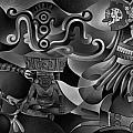 Tapestry of Gods - Huehueteotl Painting by Ricardo Chavez-Mendez Tapestry of Gods - Huehueteotl Painting by Ricardo Chavez-Mendez