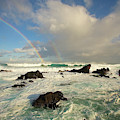 Usa, Hawaii, Rainbow Offshore by Ron Dahlquist Usa, Hawaii, Rainbow Offshore by Ron Dahlquist