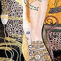 Water Serpents I Painting by Gustav Klimt Water Serpents I Painting by Gustav Klimt