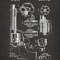 1875 Colt Peacemaker Revolver Patent Artwork - Gray Digital Art by Nikki Marie Smith 1875 Colt Peacemaker Revolver Patent Artwork - Gray Digital Art by Nikki Marie Smith