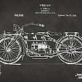 1919 Motorcycle Patent Artwork - Gray Digital Art by Nikki Marie Smith 1919 Motorcycle Patent Artwork - Gray Digital Art by Nikki Marie Smith